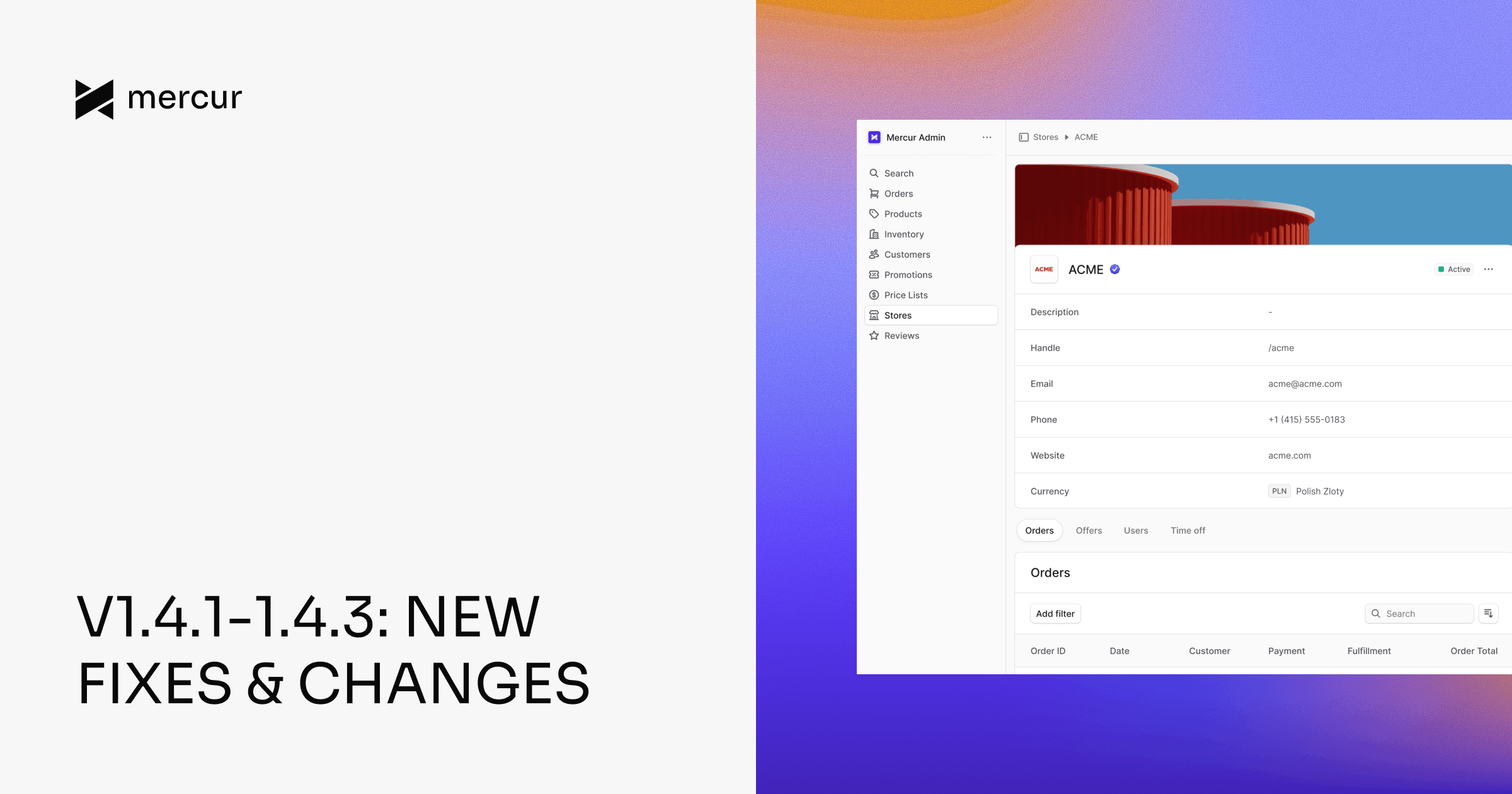 v1.4.1-1.4.3: New fixes & changes
