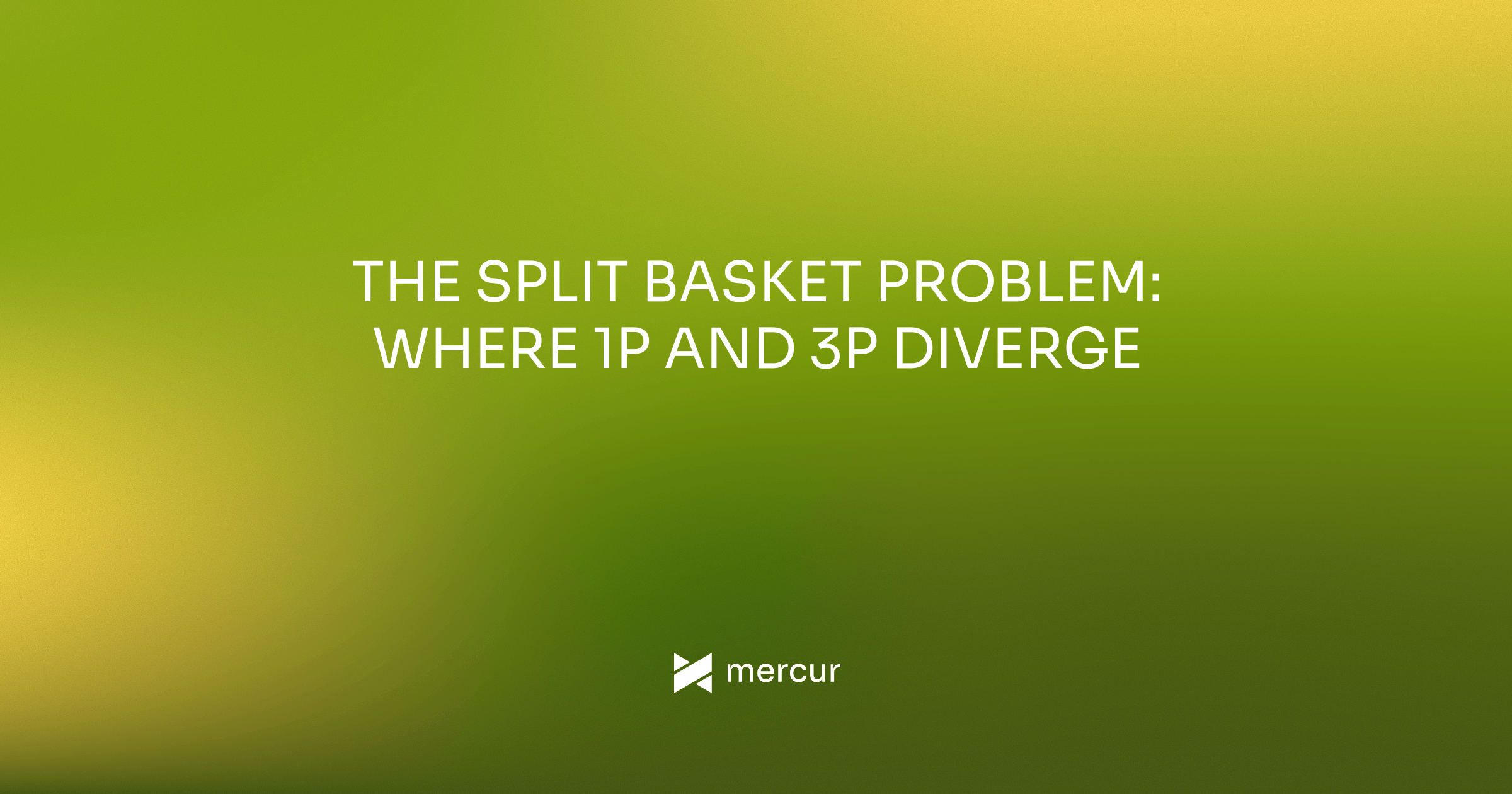 The Split Basket Problem: Where 1P and 3P Diverge