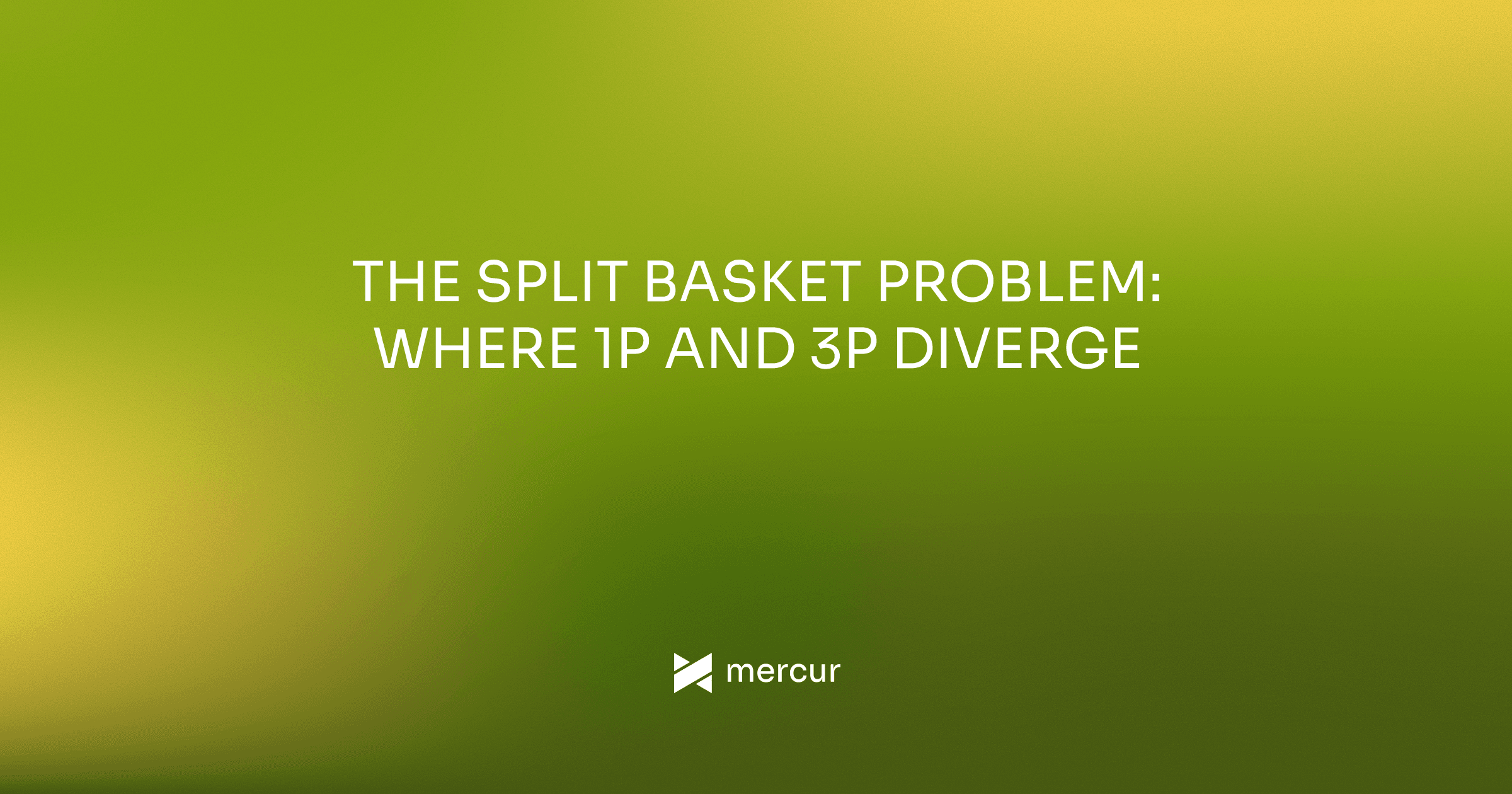 The Split Basket Problem: Where 1P and 3P Diverge